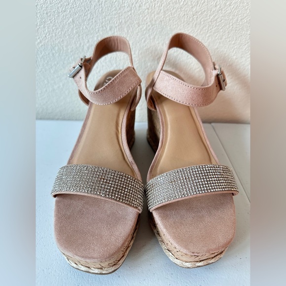 Steve Madden glitter platform wedges size 8 - Picture 5 of 10